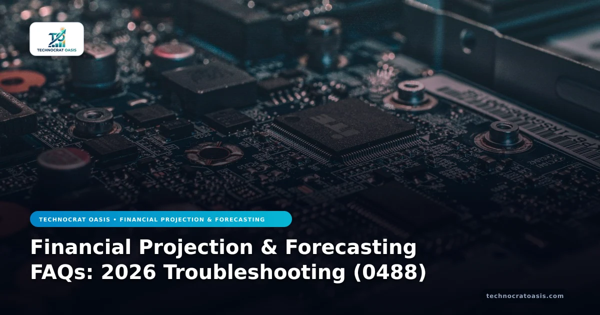 Financial Projection & Forecasting FAQs: 2026 Troubleshooting (0488)