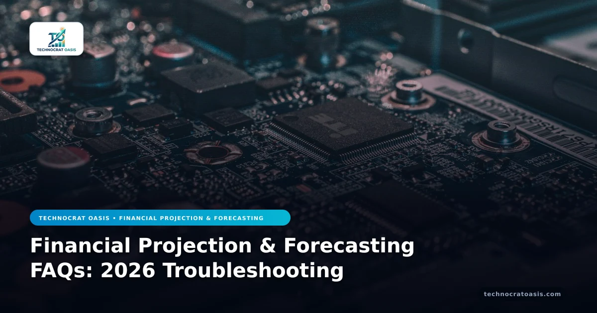 Financial Projection & Forecasting FAQs: 2026 Troubleshooting