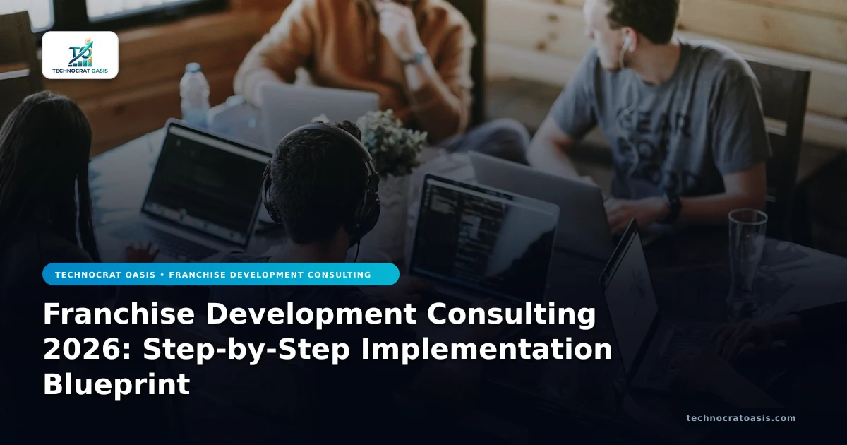 Franchise Development Consulting 2026: Step-by-Step Implementation Blueprint