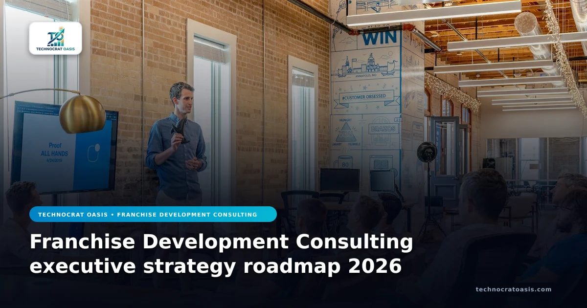 Franchise Development Consulting executive strategy roadmap 2026