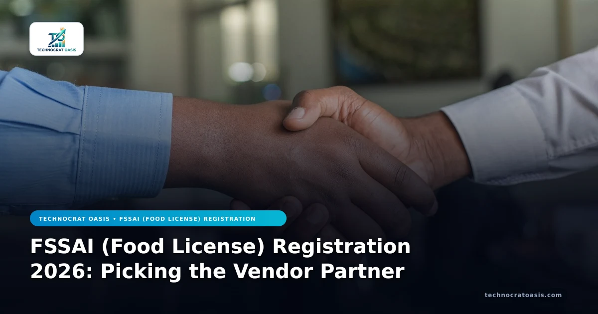 FSSAI (Food License) Registration 2026: Picking the Vendor Partner