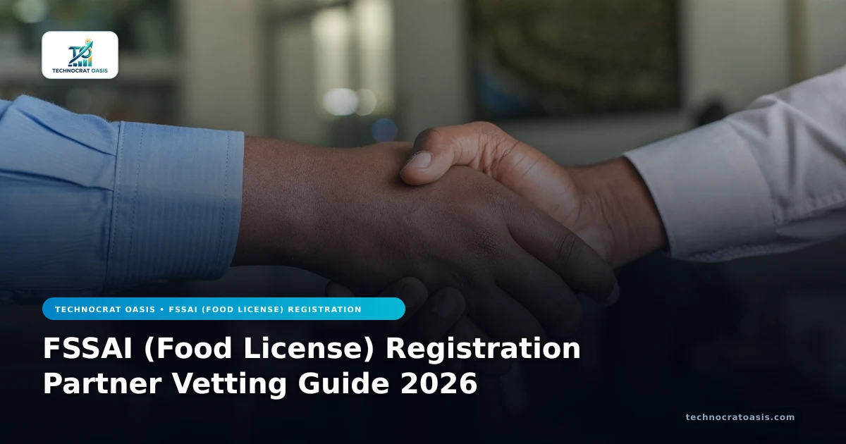 FSSAI (Food License) Registration Partner Vetting Guide 2026