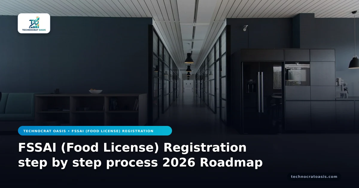 FSSAI (Food License) Registration step by step process 2026 Roadmap