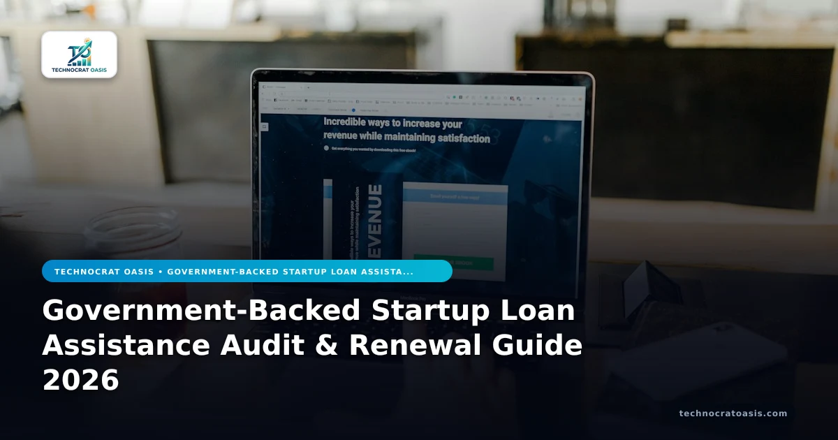 Government-Backed Startup Loan Assistance Audit & Renewal Guide 2026