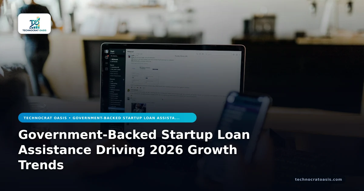 Government-Backed Startup Loan Assistance Driving 2026 Growth Trends