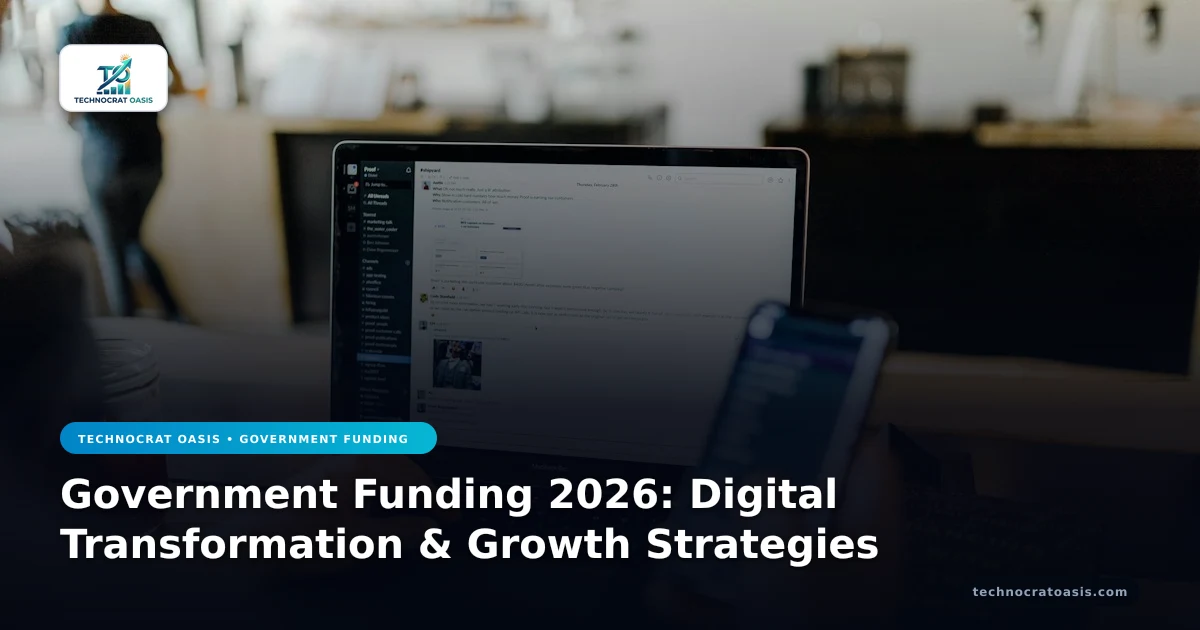 Government Funding 2026: Digital Transformation & Growth Strategies
