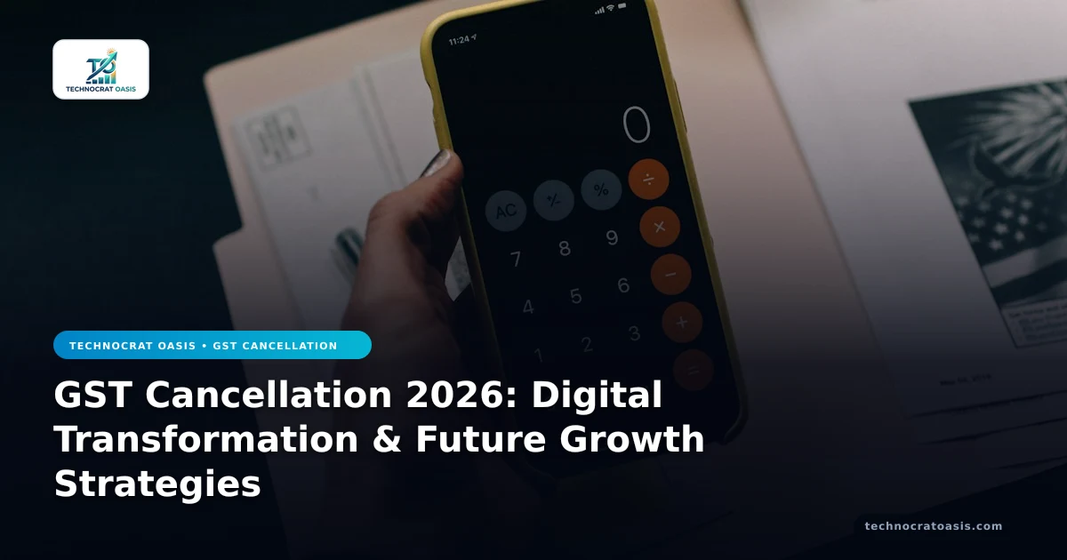 GST Cancellation 2026: Digital Transformation & Future Growth Strategies