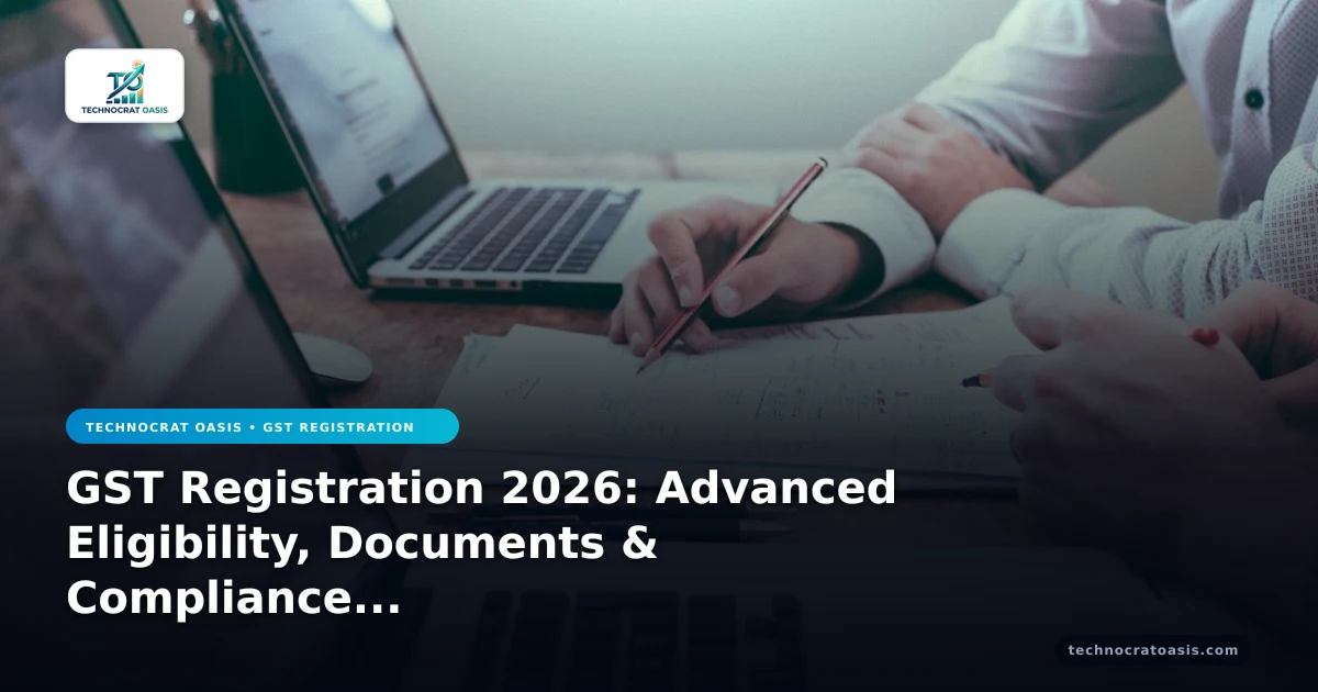GST Registration 2026: Advanced Eligibility, Documents & Compliance Mastery