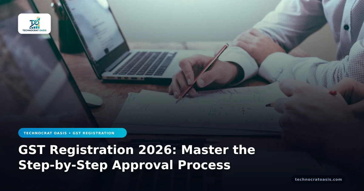 GST Registration 2026: Master the Step-by-Step Approval Process