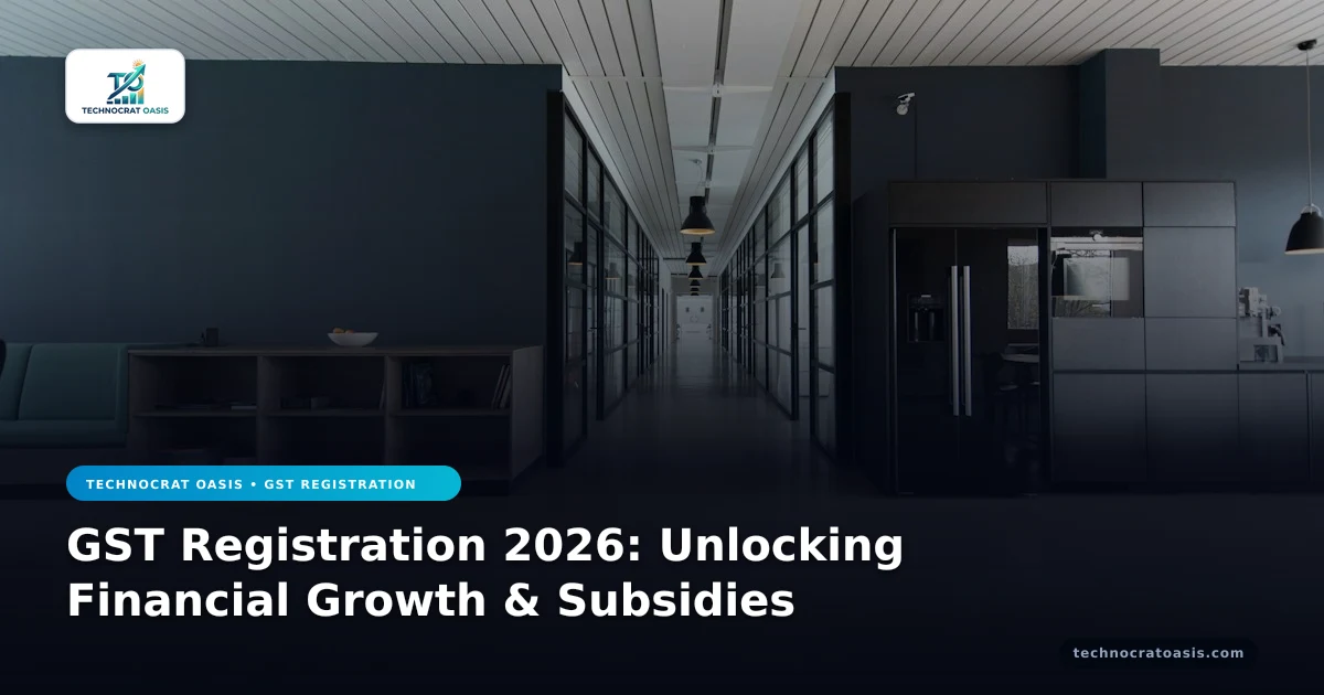 GST Registration 2026: Unlocking Financial Growth & Subsidies
