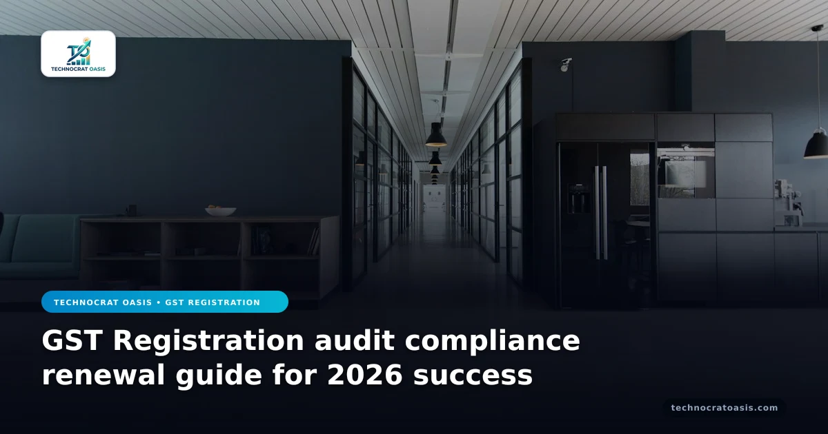 GST Registration audit compliance renewal guide for 2026 success