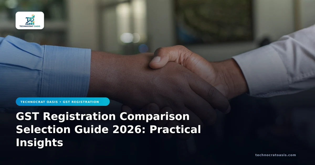 GST Registration Comparison Selection Guide 2026: Practical Insights