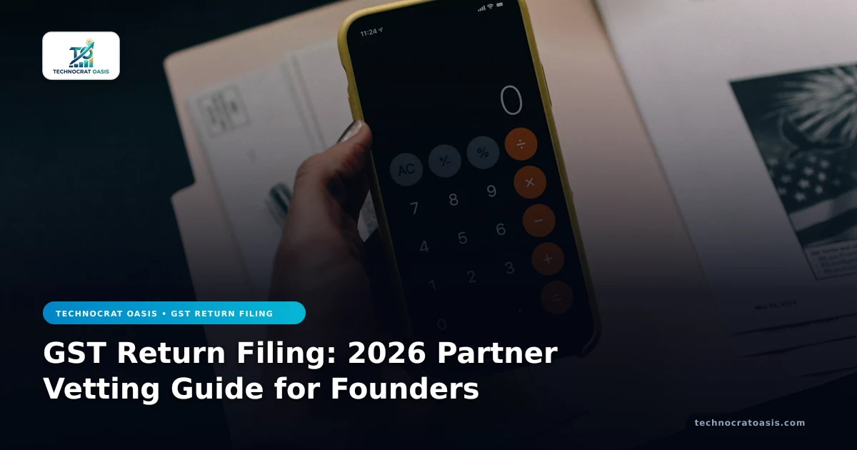 GST Return Filing: 2026 Partner Vetting Guide for Founders