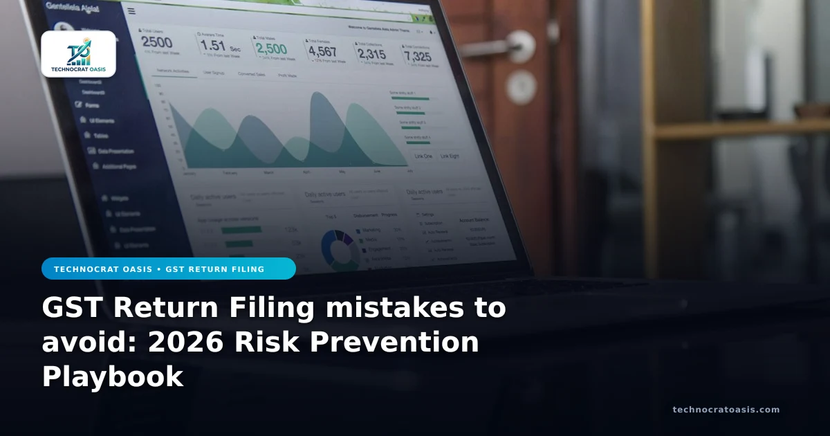 GST Return Filing mistakes to avoid: 2026 Risk Prevention Playbook
