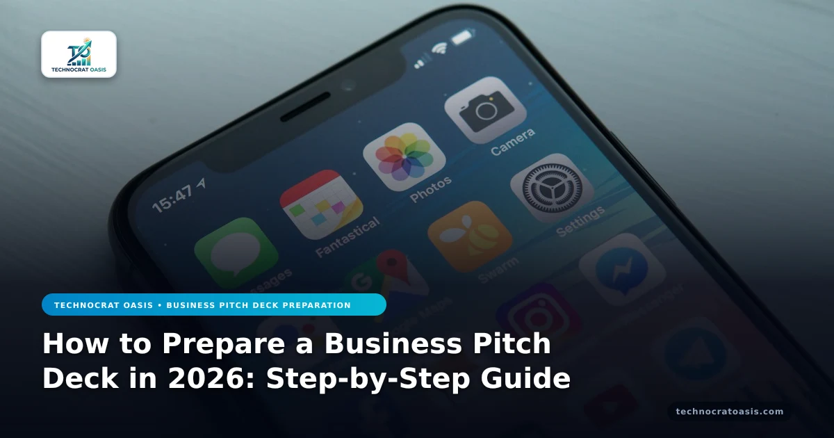 How to Prepare a Business Pitch Deck in 2026: Step-by-Step Guide