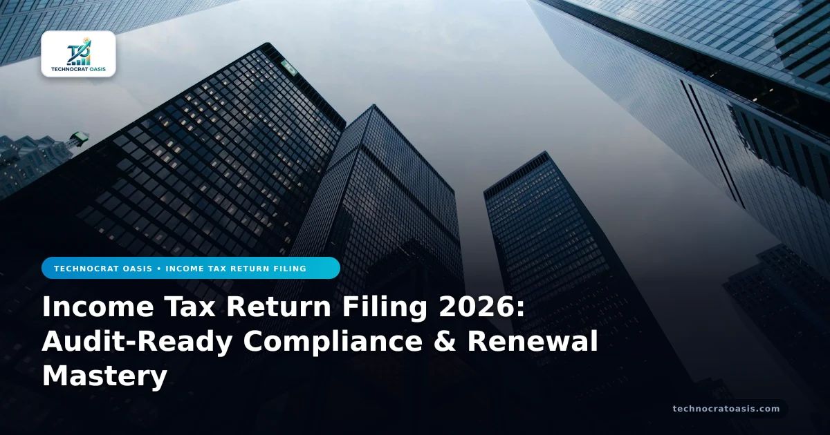 Income Tax Return Filing 2026: Audit-Ready Compliance & Renewal Mastery