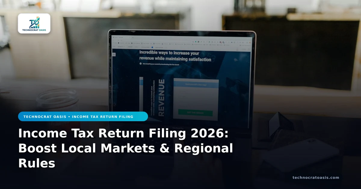 Income Tax Return Filing 2026: Boost Local Markets & Regional Rules