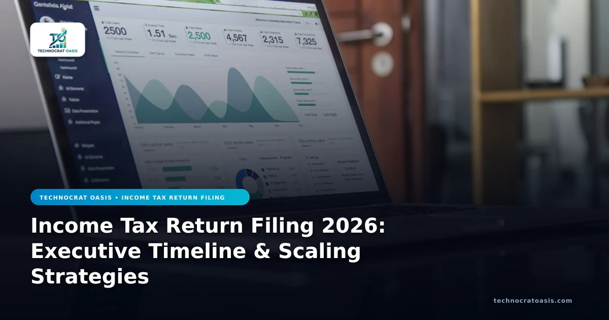 Income Tax Return Filing 2026: Executive Timeline & Scaling Strategies