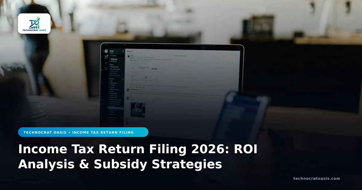 Income Tax Return Filing 2026: ROI Analysis & Subsidy Strategies
