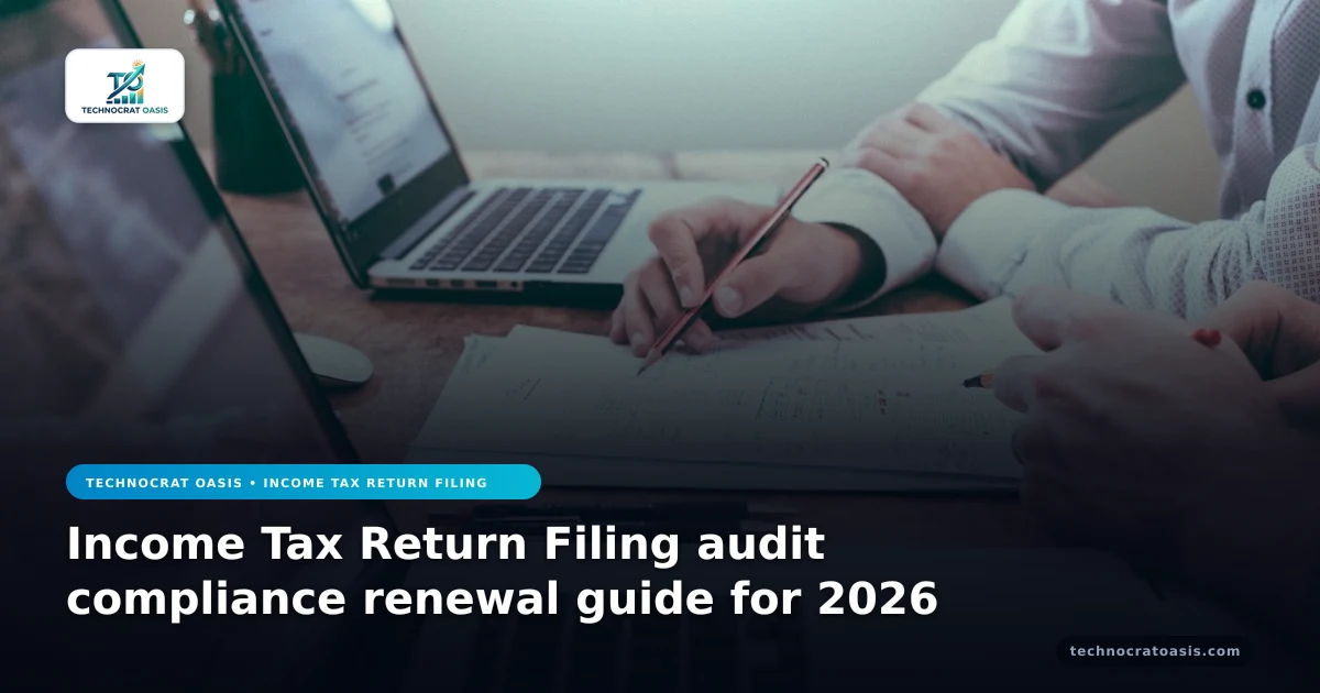 Income Tax Return Filing audit compliance renewal guide for 2026