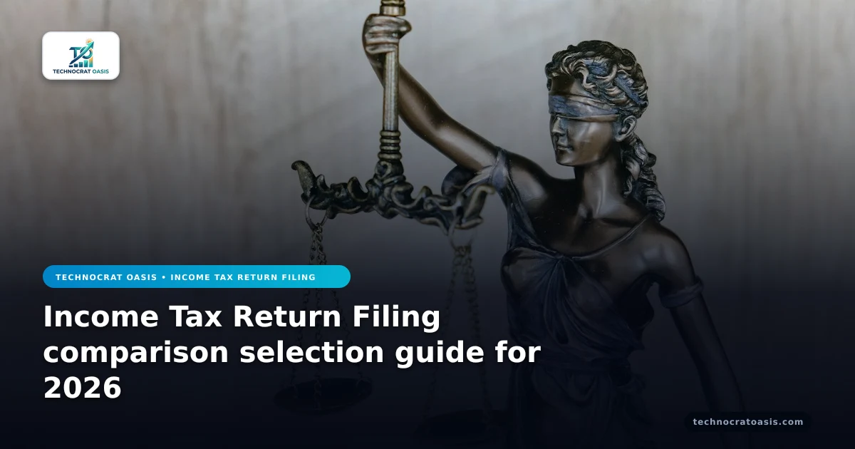 Income Tax Return Filing comparison selection guide for 2026