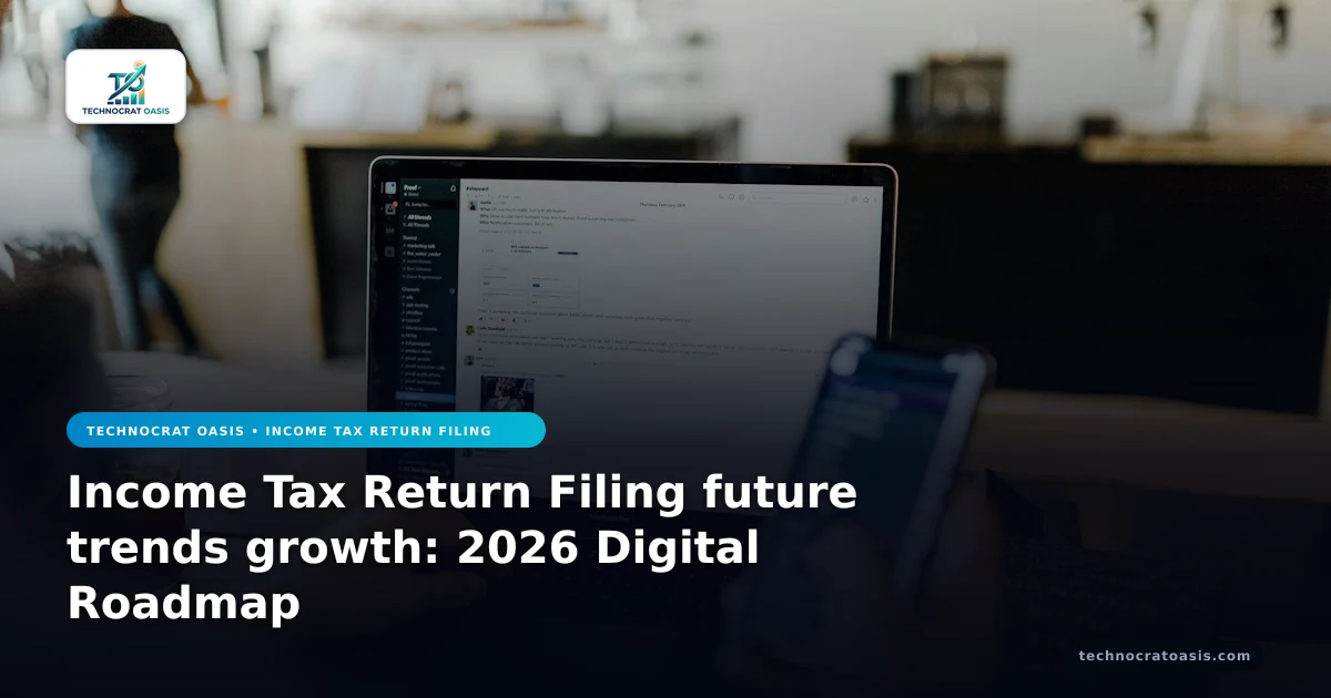 Income Tax Return Filing future trends growth: 2026 Digital Roadmap