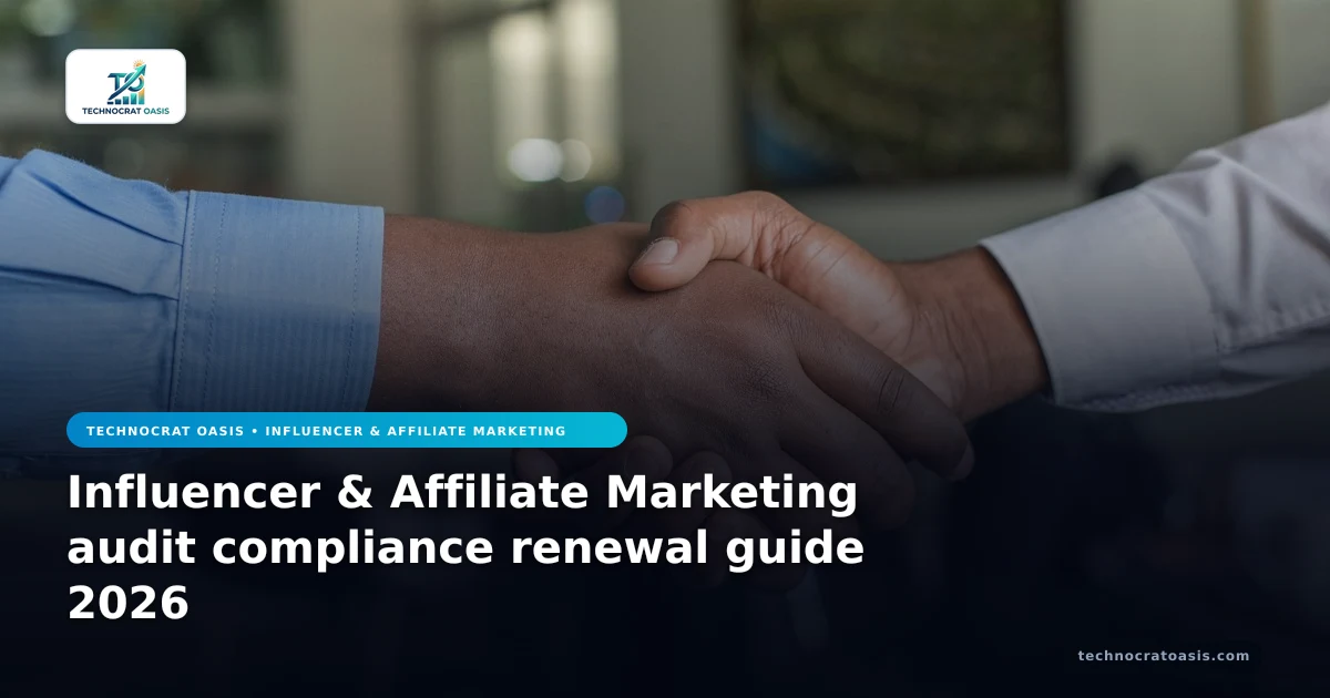 Influencer & Affiliate Marketing audit compliance renewal guide 2026