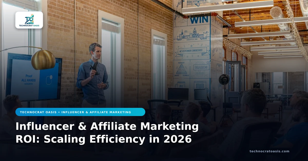 Influencer & Affiliate Marketing ROI: Scaling Efficiency in 2026