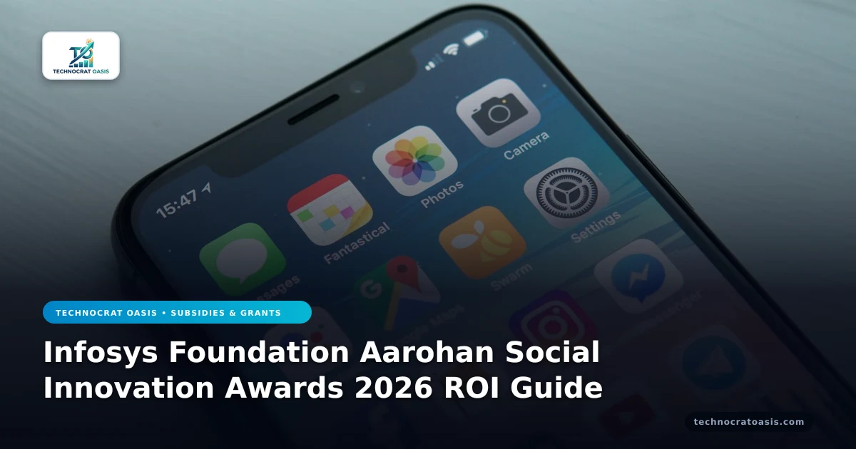 Infosys Foundation Aarohan Social Innovation Awards 2026 ROI Guide