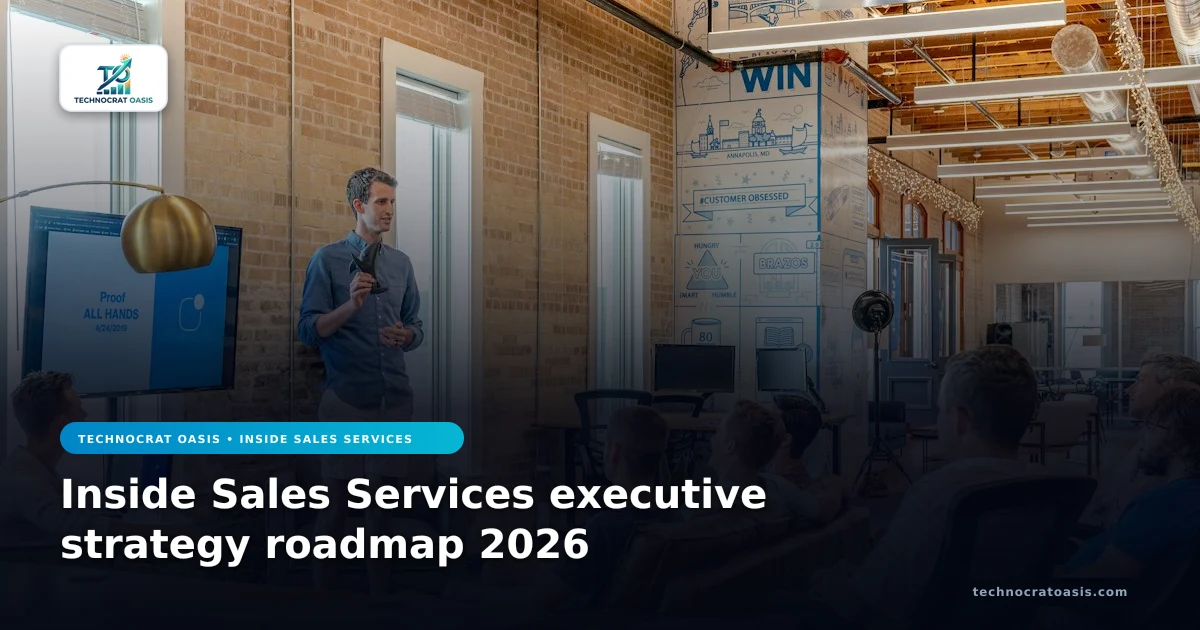 Inside Sales Services executive strategy roadmap 2026