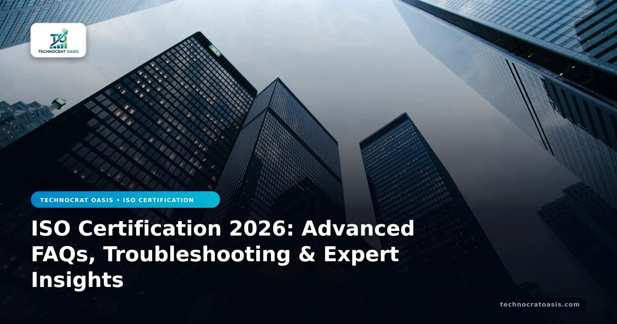 ISO Certification 2026: Advanced FAQs, Troubleshooting & Expert Insights