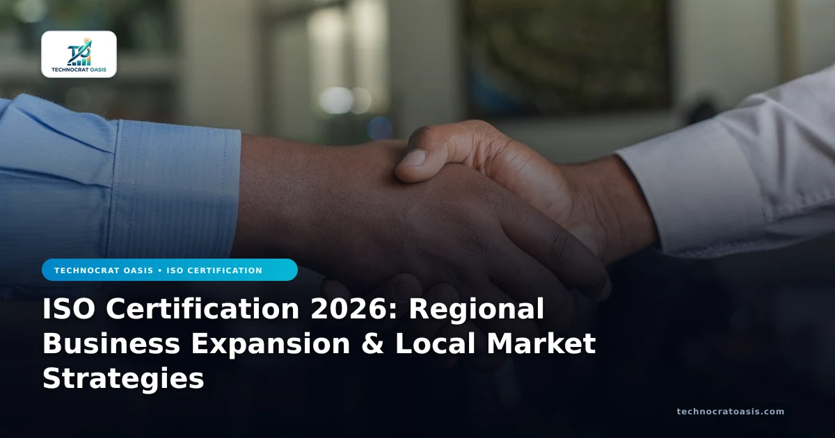 ISO Certification 2026: Regional Business Expansion & Local Market Strategies