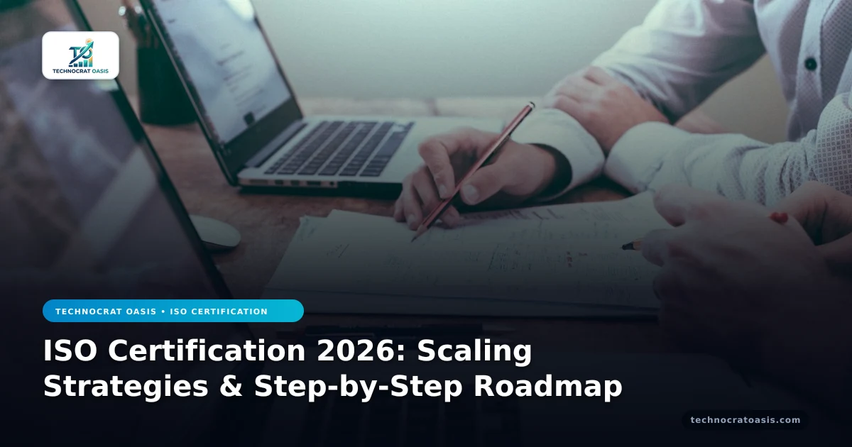ISO Certification 2026: Scaling Strategies & Step-by-Step Roadmap