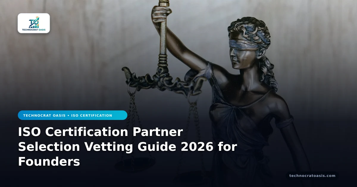 ISO Certification Partner Selection Vetting Guide 2026 for Founders