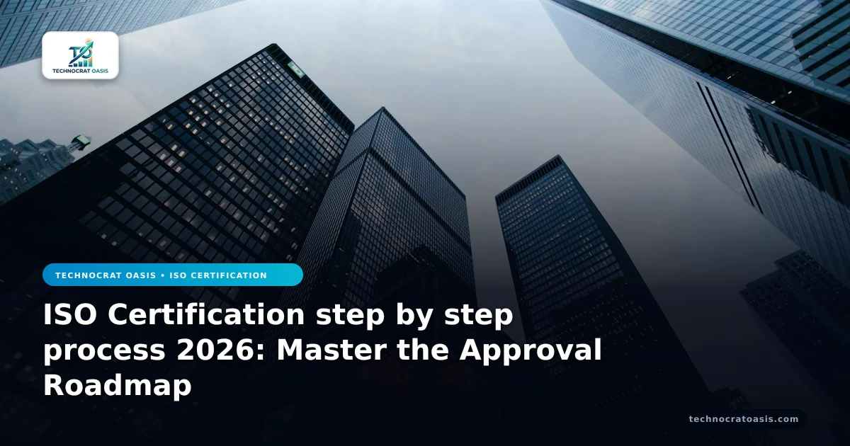 ISO Certification step by step process 2026: Master the Approval Roadmap