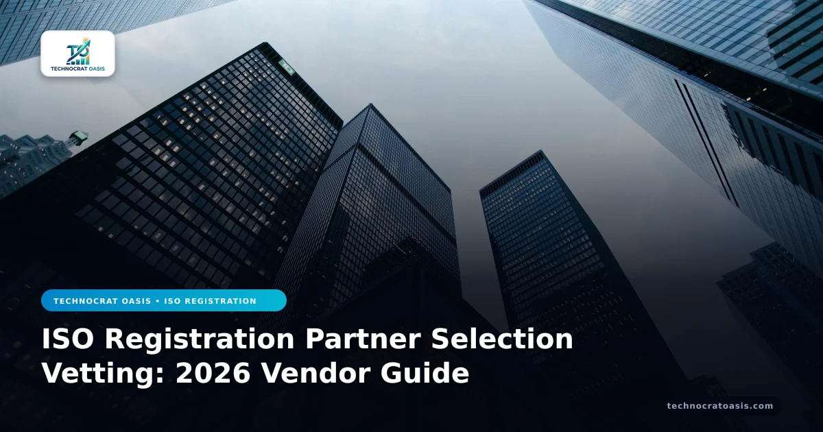 ISO Registration Partner Selection Vetting: 2026 Vendor Guide