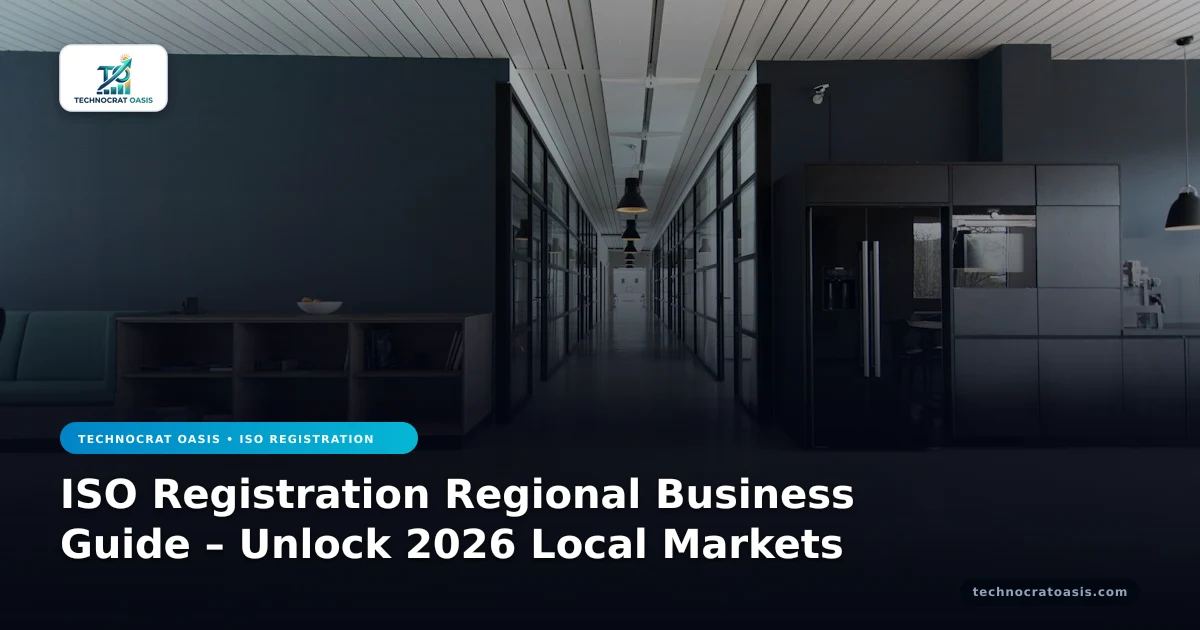 ISO Registration Regional Business Guide – Unlock 2026 Local Markets