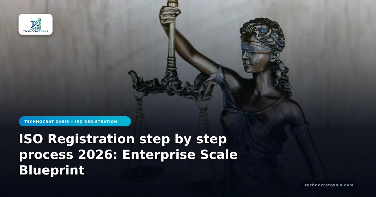 ISO Registration step by step process 2026: Enterprise Scale Blueprint