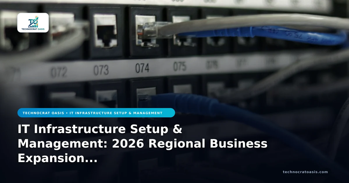 IT Infrastructure Setup & Management: 2026 Regional Business Expansion Guide