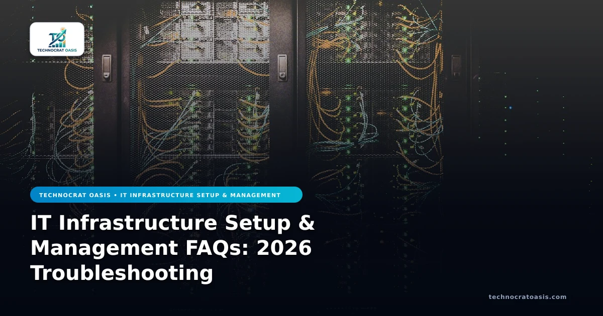 IT Infrastructure Setup & Management FAQs: 2026 Troubleshooting