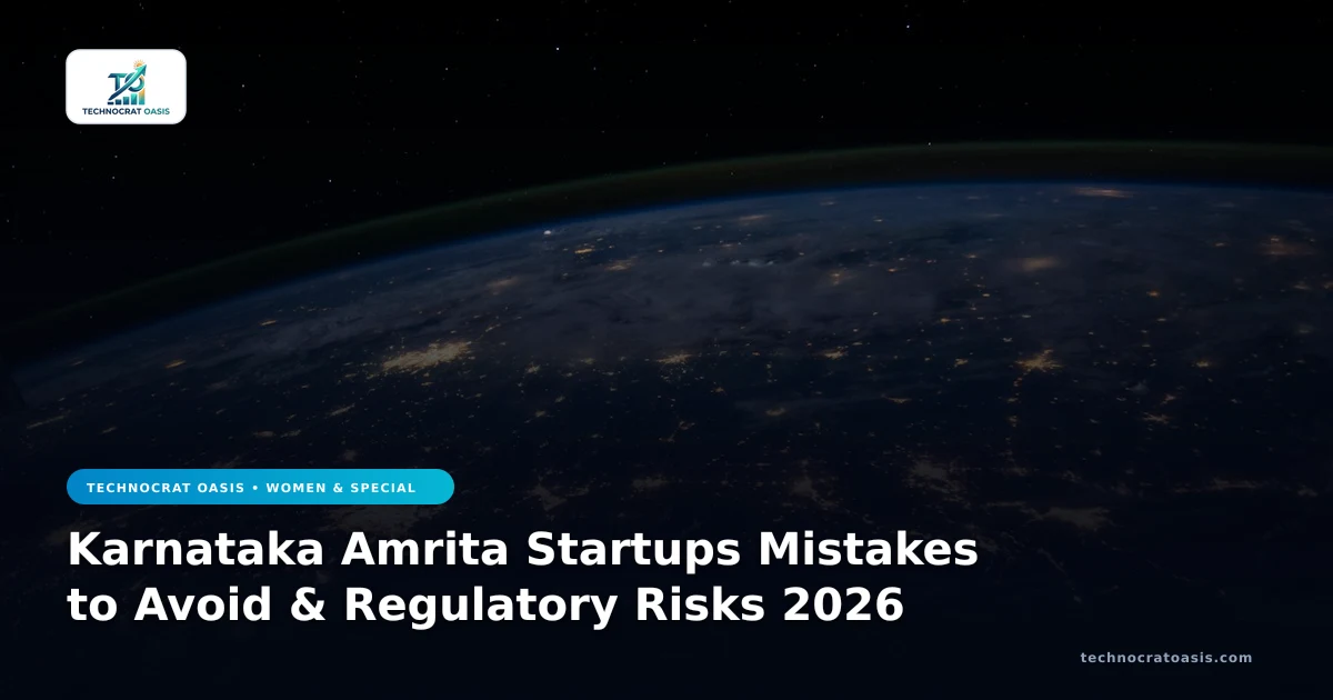 Karnataka Amrita Startups Mistakes to Avoid & Regulatory Risks 2026