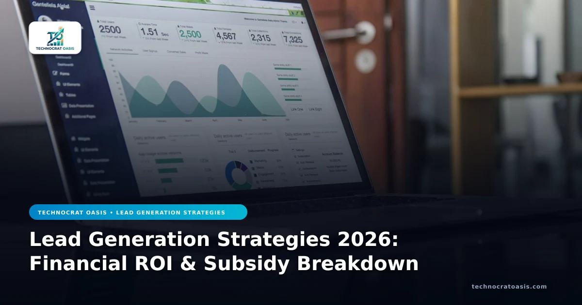 Lead Generation Strategies 2026: Financial ROI & Subsidy Breakdown