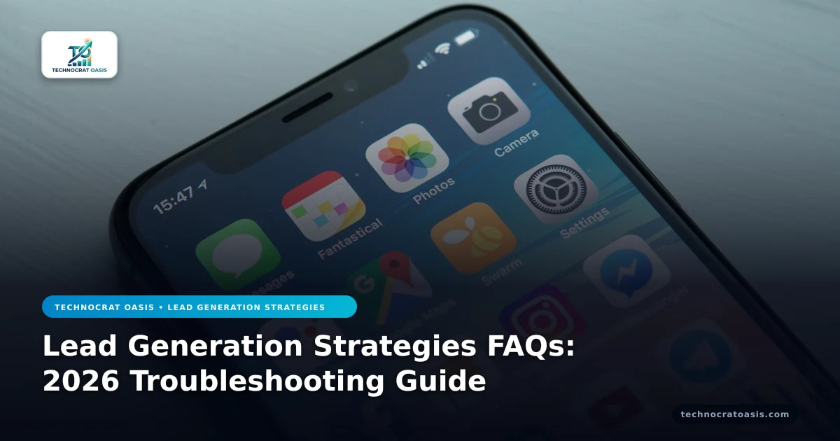 Lead Generation Strategies FAQs: 2026 Troubleshooting Guide