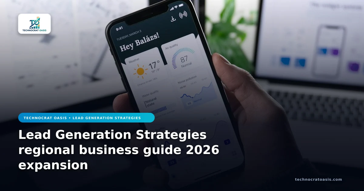 Lead Generation Strategies regional business guide 2026 expansion