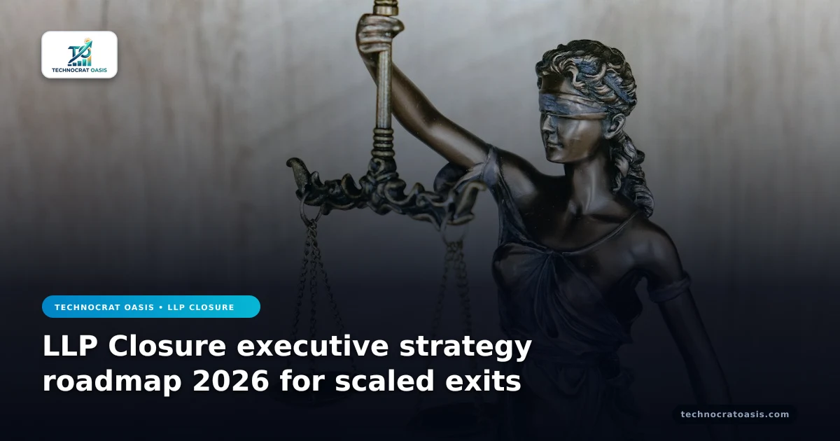 LLP Closure executive strategy roadmap 2026 for scaled exits