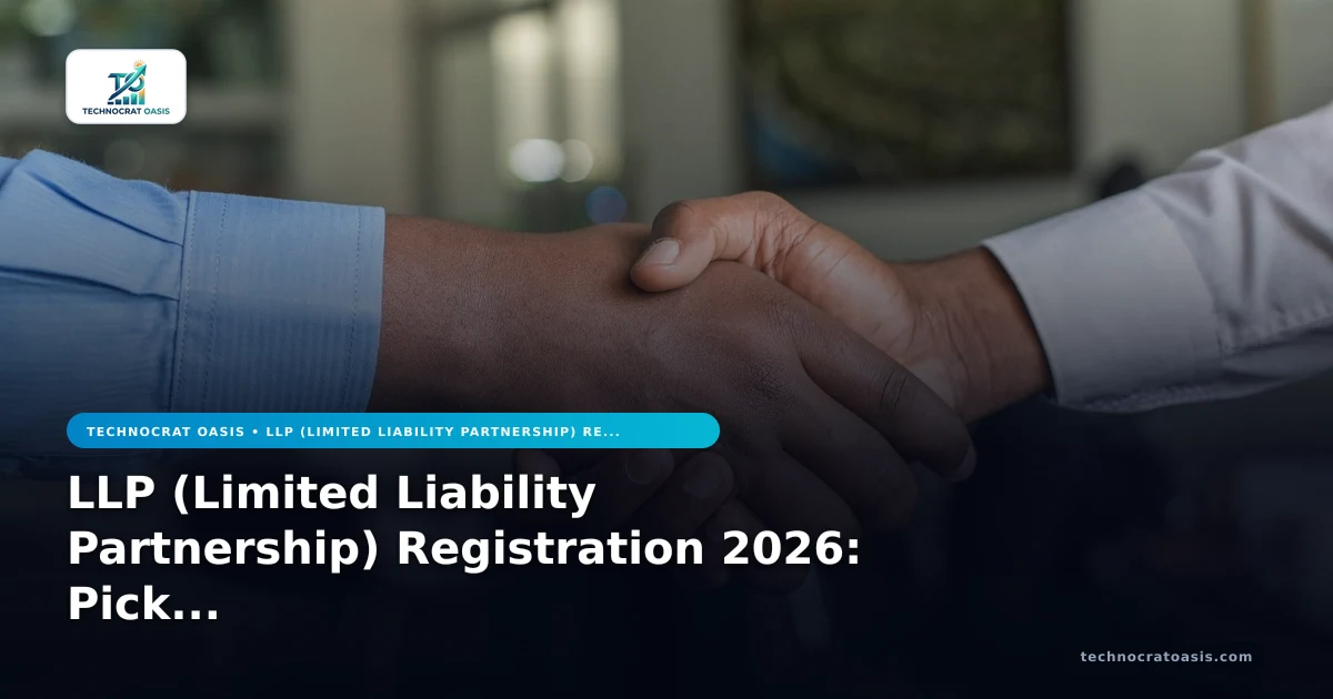 LLP (Limited Liability Partnership) Registration 2026: Pick the Fit