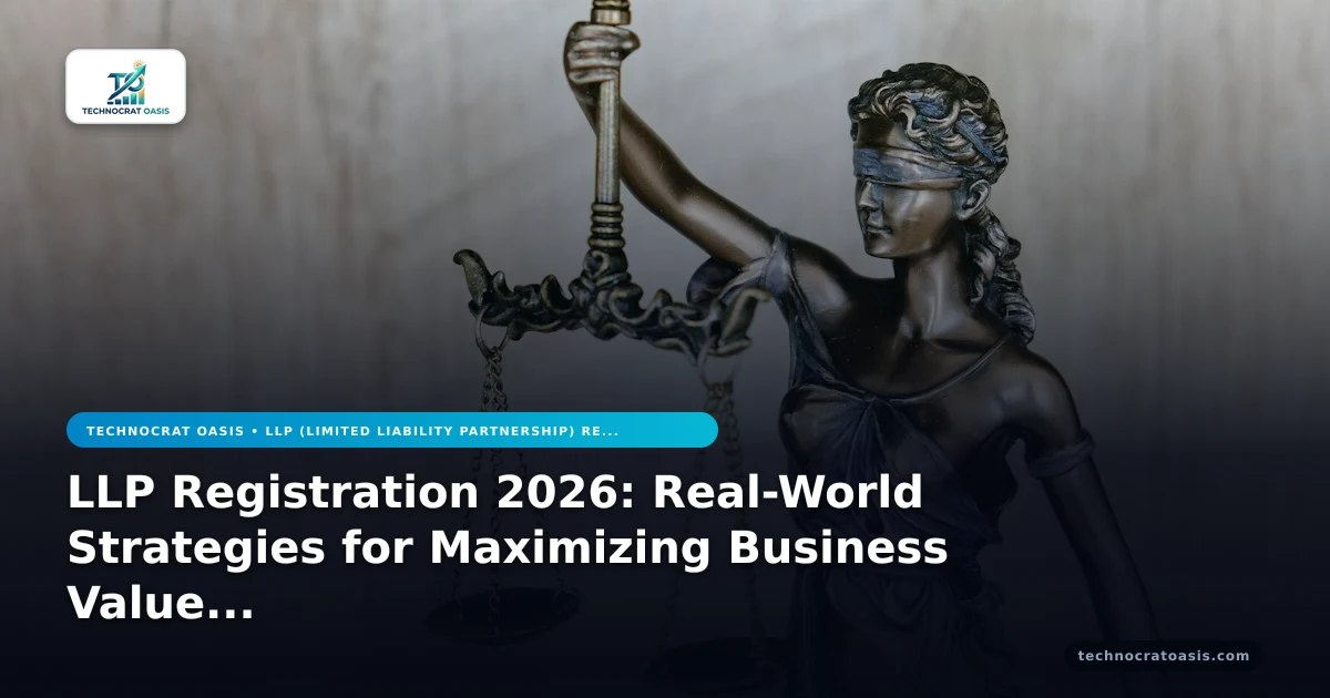 LLP Registration 2026: Real-World Strategies for Maximizing Business Value & Operational Efficiency