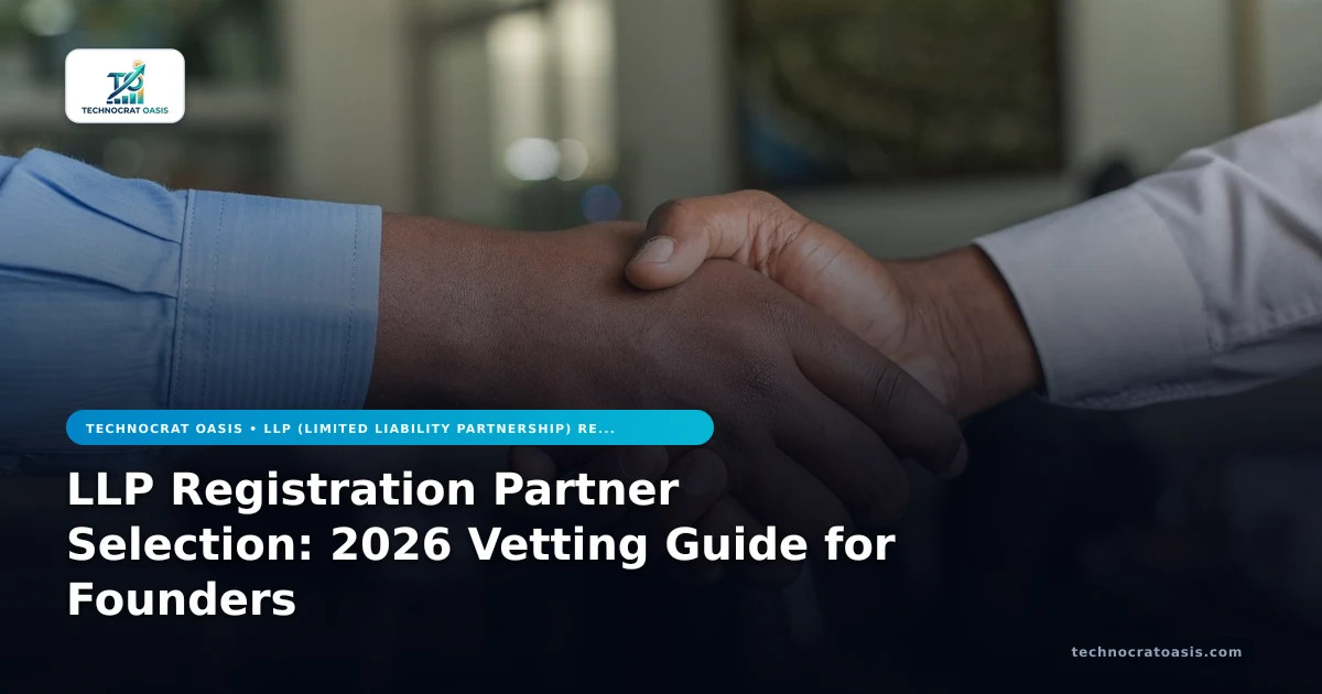 LLP Registration Partner Selection: 2026 Vetting Guide for Founders