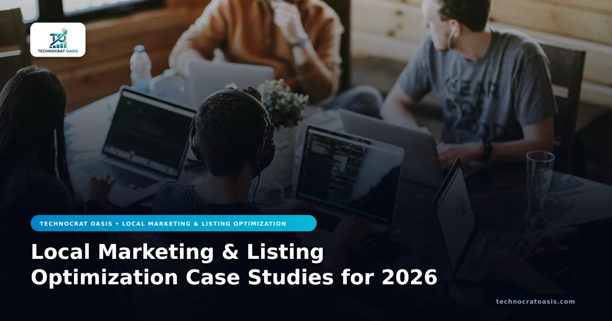 Local Marketing & Listing Optimization Case Studies for 2026