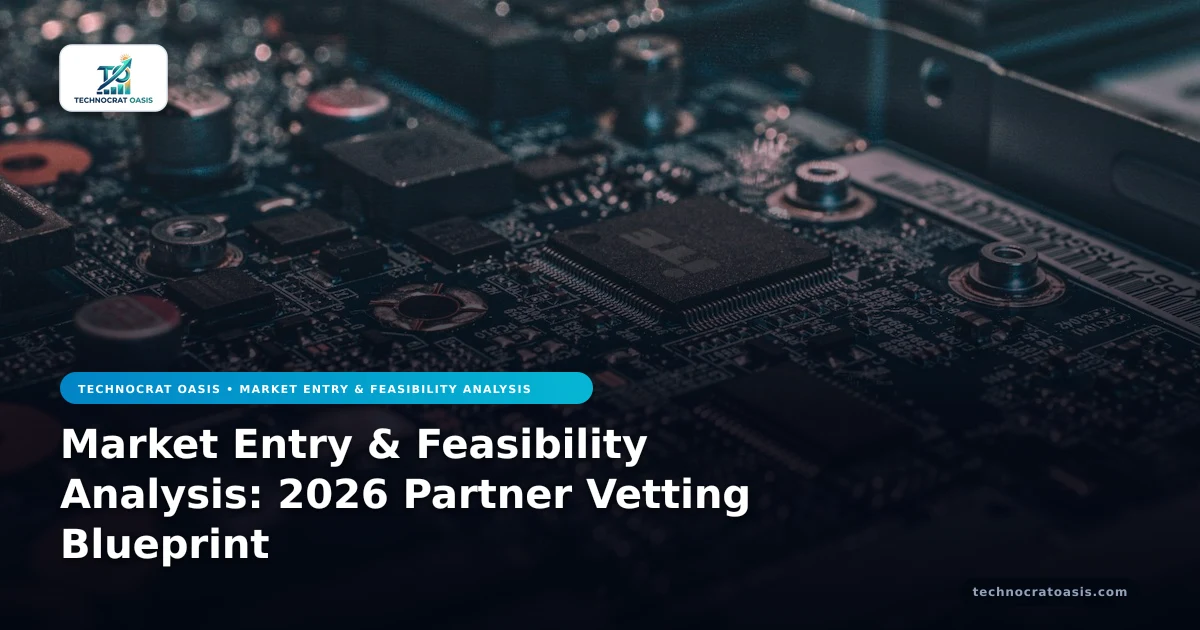 Market Entry & Feasibility Analysis: 2026 Partner Vetting Blueprint